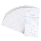 Yescom Attendance Cards Weekly Records 50 Card / Pack