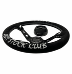 Suede Deep Dish Steering Wheel + Short Hub Adapter Boss Kit For Subaru BRZ FRS tC xB xD