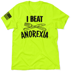 Beat Anorexia - Safety Yellow T-Shirt