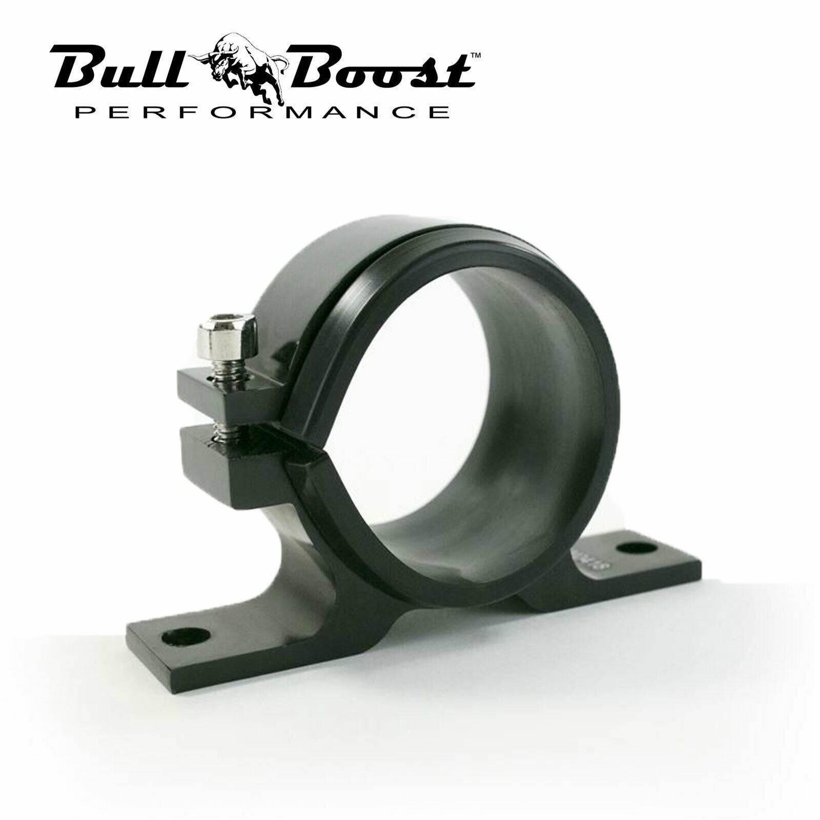 BLACK Fuel Pump Mounting Bracket Single Filter Clamp 044 60mm