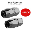 AN6 6AN Straight Swivel Hose End Fitting Adapter HIGH QUALITY 2-PACK*