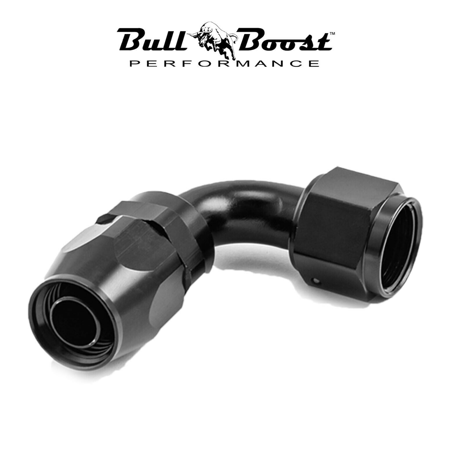 AN8 8AN 90 Degree Swivel Hose End Fitting Adapter Black HIGH QUALITY!