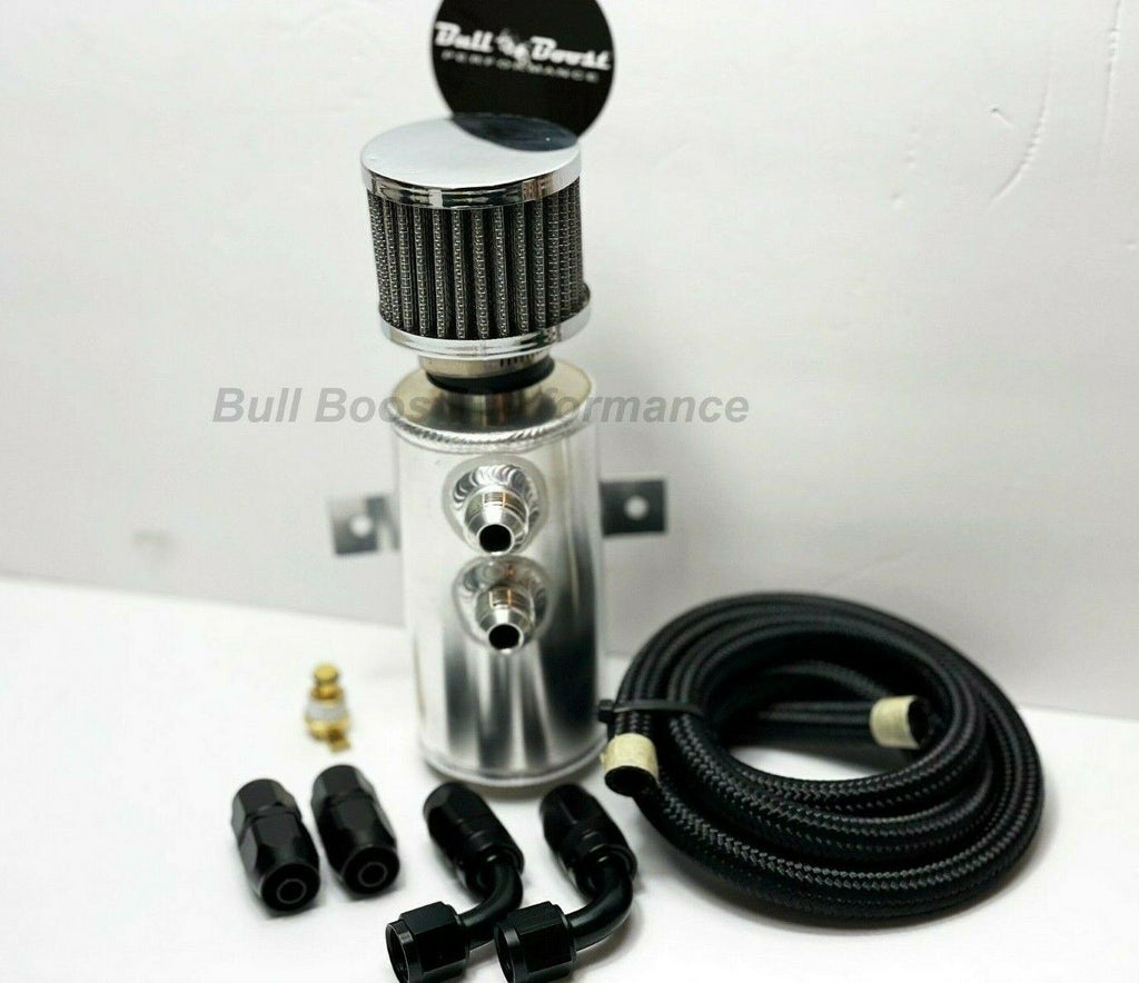 Vented Oil Catch Can AN10 For Honda Acura B Series B16 B18 B20 10AN USA
