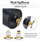 Pro Series Universal Oil Catch Can  2 Port -10AN Breather 750mL Baffle Tank