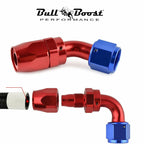 10 AN 90 Degree Billet Swivel Seal Braided Steel Hose End Fitting Oil/Fuel/Water