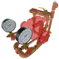 Model J-1 Alarm Check Valve Horizontal Loose Trim
