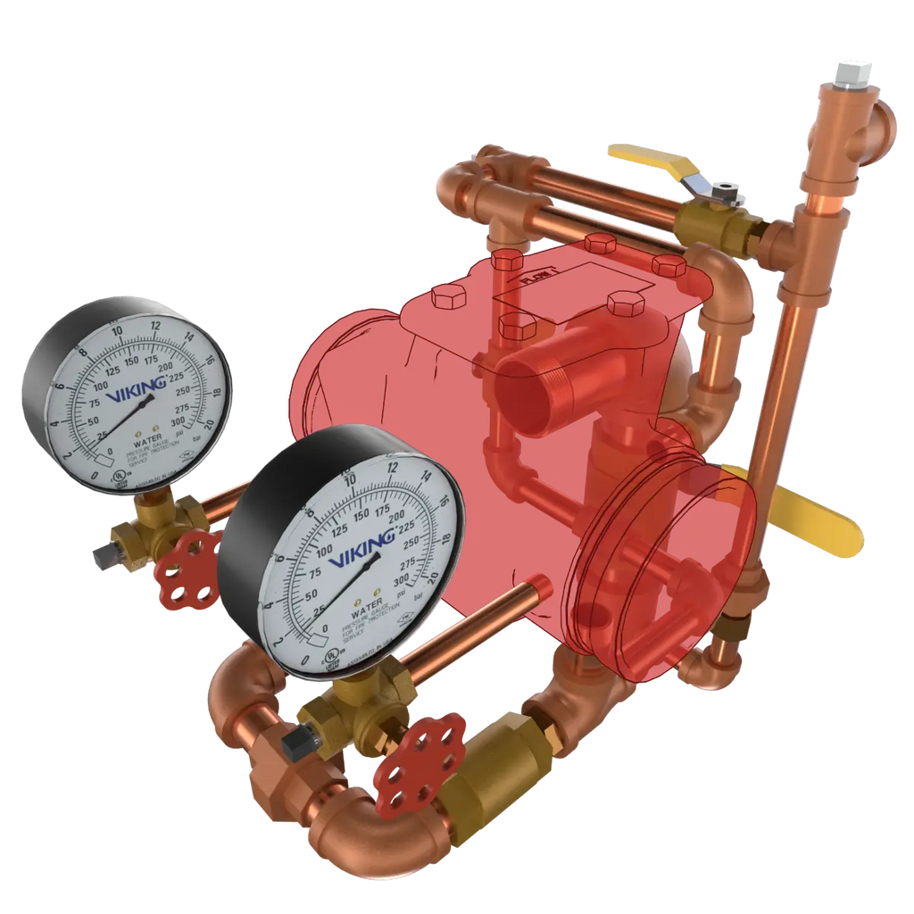 Viking J-1 Alarm Check Valve for Fire Sprinkler Systems