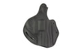 1791 Gunleather Thumb Break Revolver Holster |  Outside Waistband Holster |  Size 4.3 |  L Frame |  Fits Colt Python .357/.38 or Smith & Wesson 686 Plus |  Steer Hide |  Stealth Black |  Right Hand