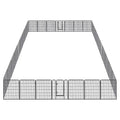 Yescom Heavy Duty Dog Playpen 40" Tall 32-Panel Puppy Pen Metal