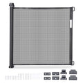 Yescom Retractable Dog Gate for Stairs 118"x39"