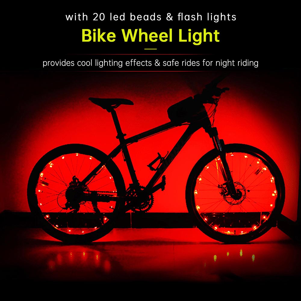 Yescom Waterproof LED Cycling Rim Lights 6.6ft