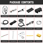 Yescom 24" Front Wheel Electric Bicycle Motor Kit 36v 750w