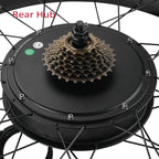 Yescom Bicycle Motor Kit Fat Bike Conversion Kit 1500W 48V 26"