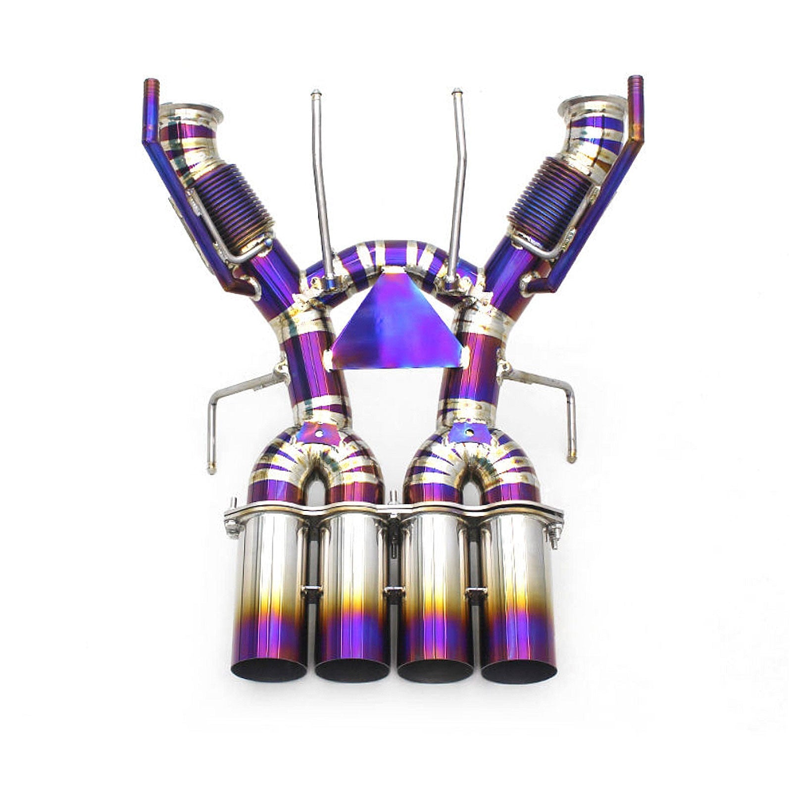 Titanium X Pipe Catback Exhaust System For McLaren 765LT 4.0T V8
