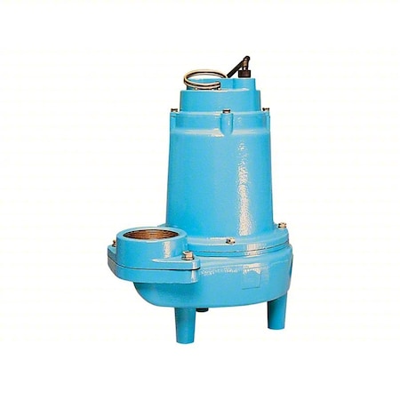 SewageEjectorPump,20ft,1hp,200to208VAC