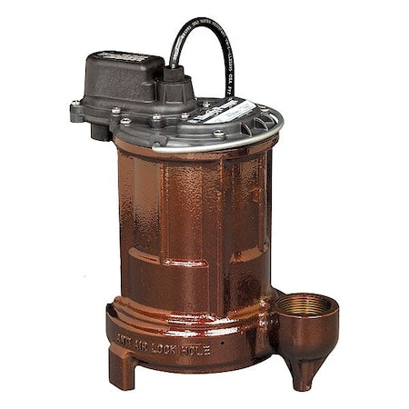 SubmersibleSumpPump,10ft,10.75in,230VAC