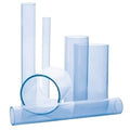 Pipe, Transparent, 4 in Unthreaded,10 ft