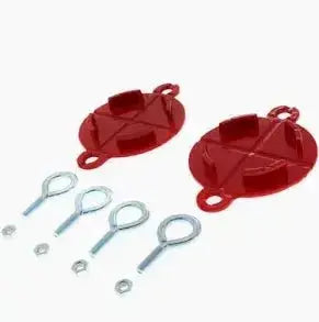 2-1/2 Inch Aluminum Breakable Caps Durable Emergency Access