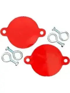 2-1/2 Inch Aluminum Breakable Caps Durable Emergency Access
