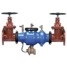 2 1/2" Red Pressure Detector with OS&Y Valve for Safety Systems