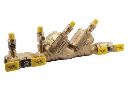 2" Double Check Valve Backflow Preventer With Ball Valves