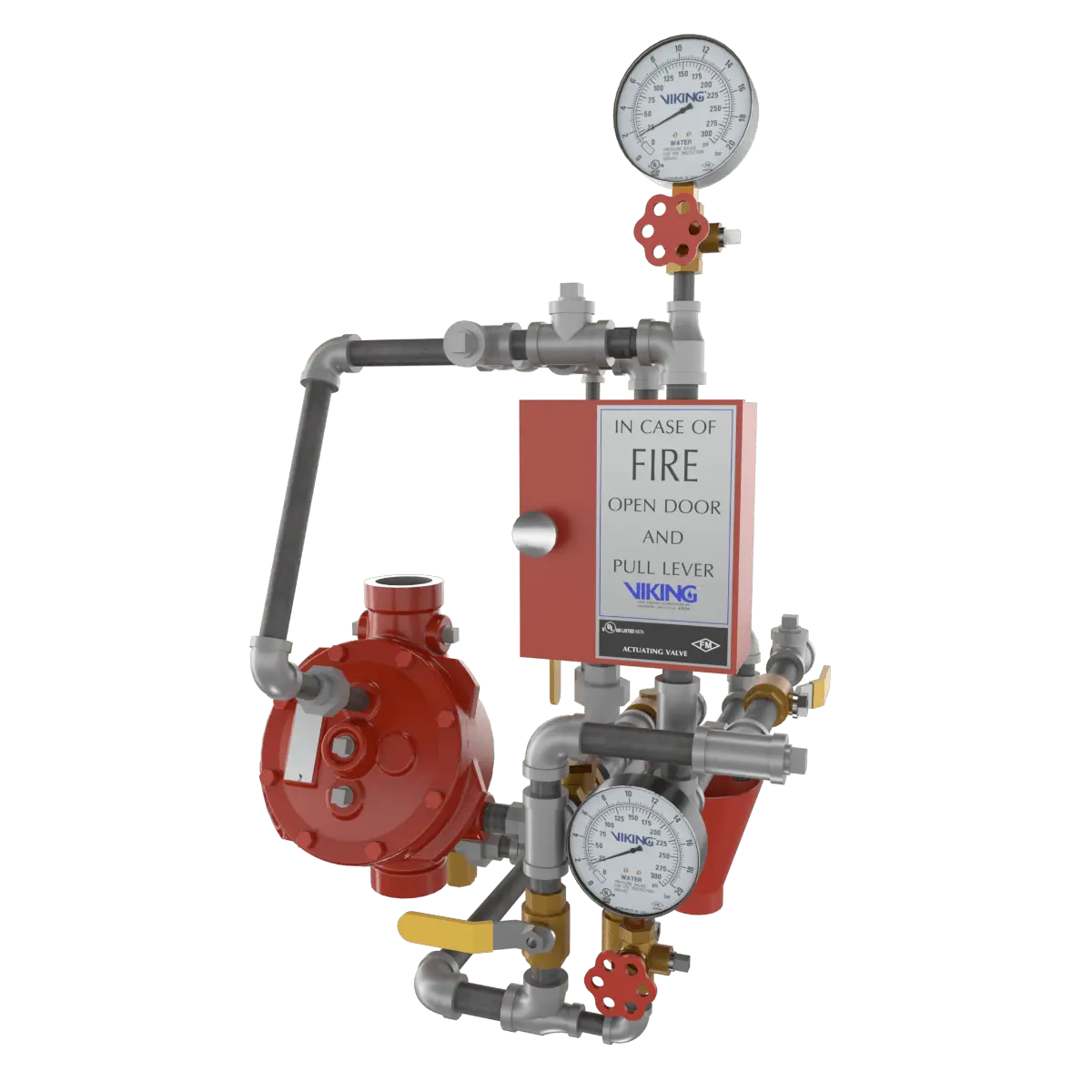 2" Pre-Trimming Deluge Valve Threaded Vertical Model F-1