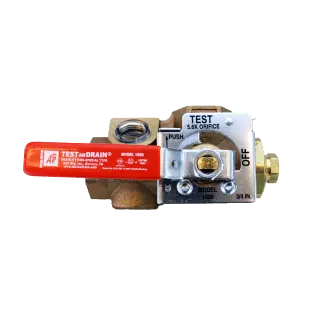 2" Test And Drain 25.2K Orifice With PRV 200Psi Valve