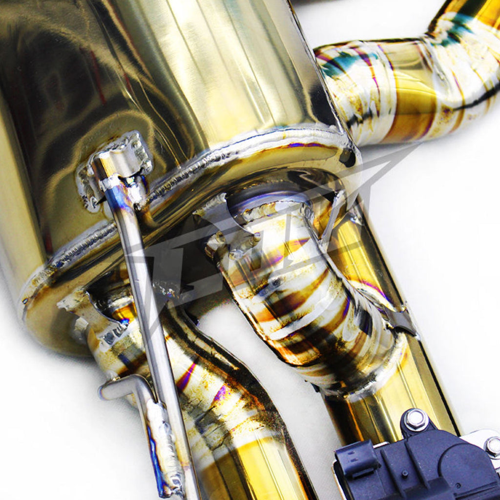 Titanium Valved Catback Exhaust System for Audi Q8 RSQ8 4.0T