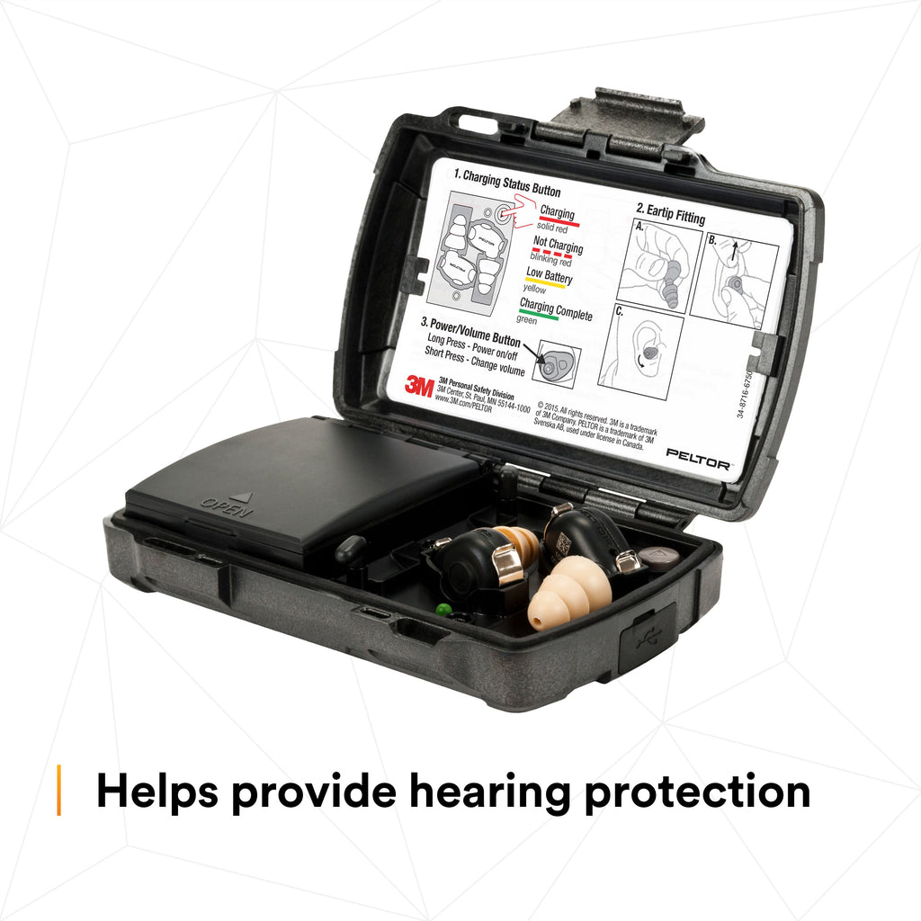Peltor TEP-100 - Peltor Hearing Protection Tactical Earbuds
