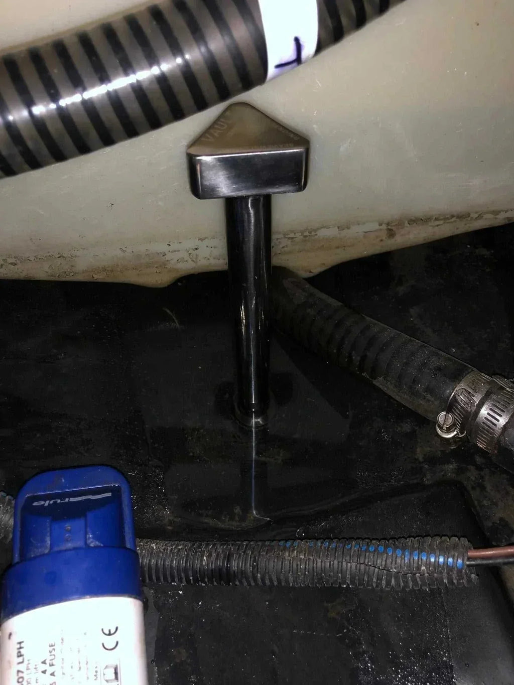Vault Center Drain Plug (S.S.)