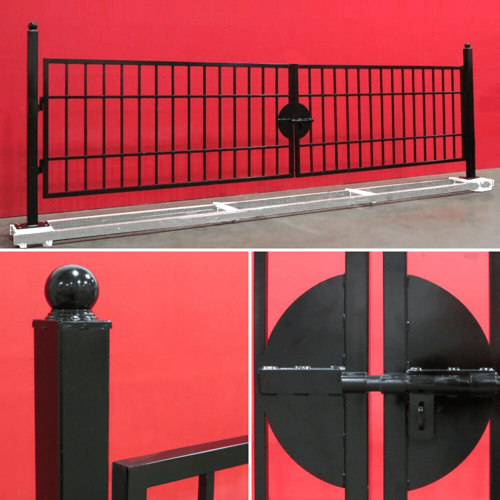 20 ft Steel Farm Driveway Gate