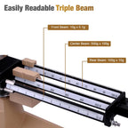 Yescom Jewelry Triple Beam Balance Precision Scale 2610 Gram