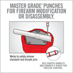 Armorer’s Master Hammer and Accu-Punch 11-Piece Standard Pin Punch Set