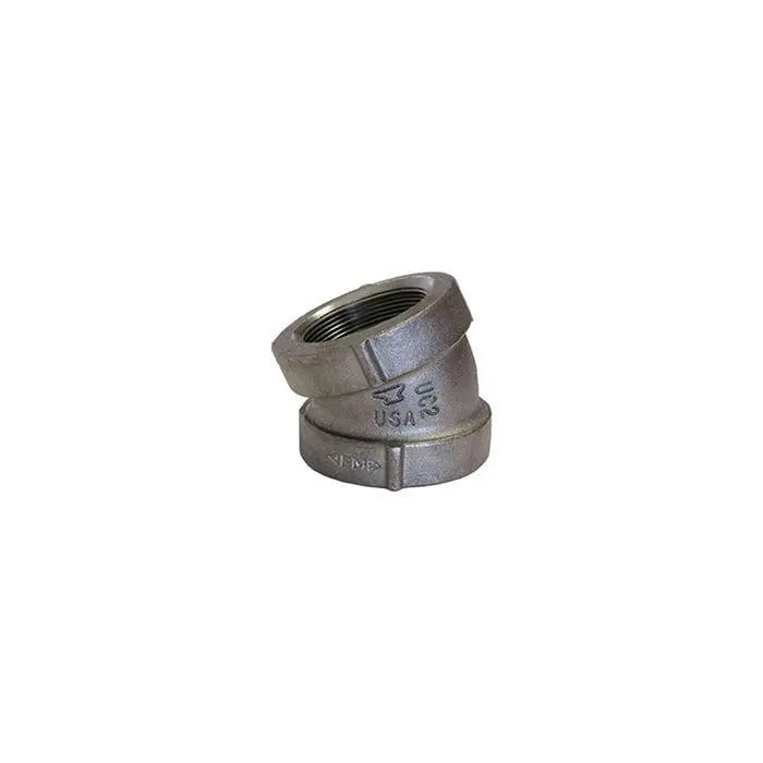 22.5 Degree Elbow Cast Iron DOM Threaded Fitting