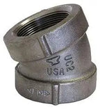 22.5 Degree Elbow Cast Iron DOM Threaded Fitting