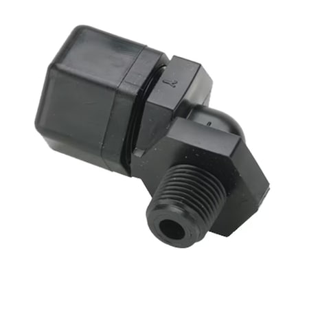 1/4" Compression x 3/8" MNPT Male 90 Degree Elbow