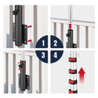 Yescom 20ft Banner Poles for Event, Grand Opening, Promo(Mount Included)
