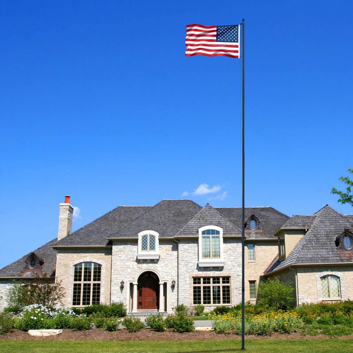 Yescom 3in. Flag Pole Sleeve for 30ft Bravery Plus 10Gauge Poles