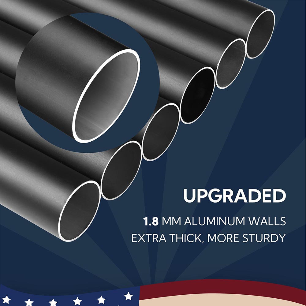 Yescom Bravery 13Gauge Aluminum Flagpole (20', 25', 30' Options)