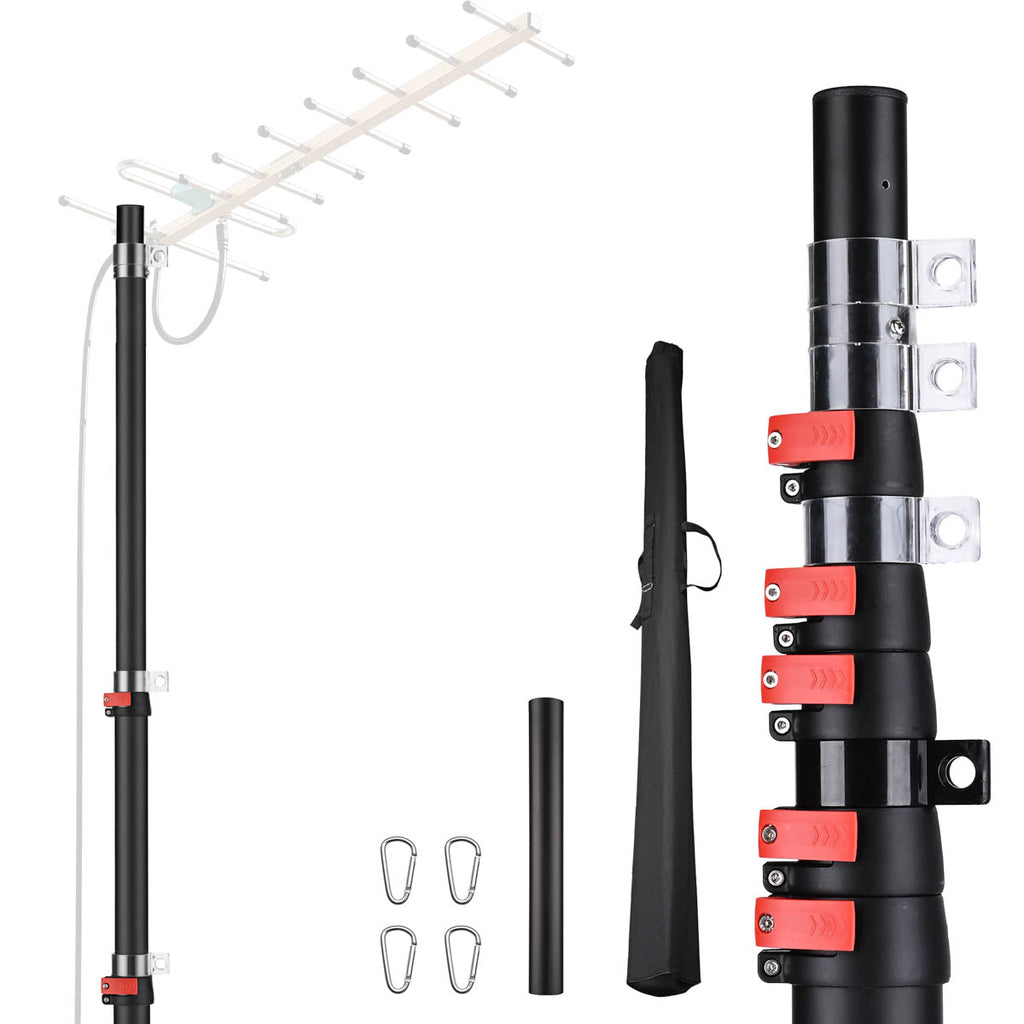 Yescom Telescoping Antenna Mast for Starlink Gen3 to V5, RV
