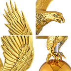 Yescom EZ GO Telescopic Flagpole with Regal Eagle