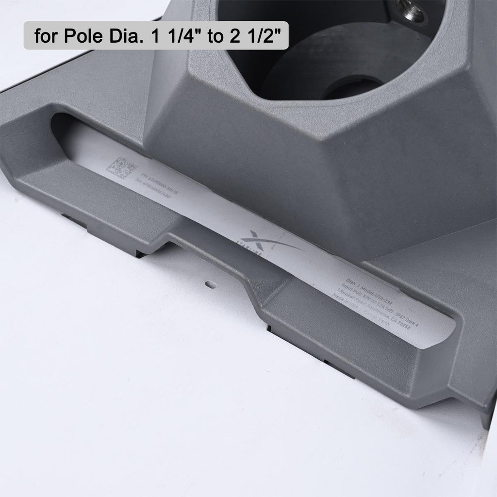 Yescom Starlink Pipe Adapter Gen 3 Standard V3 Dish Mount