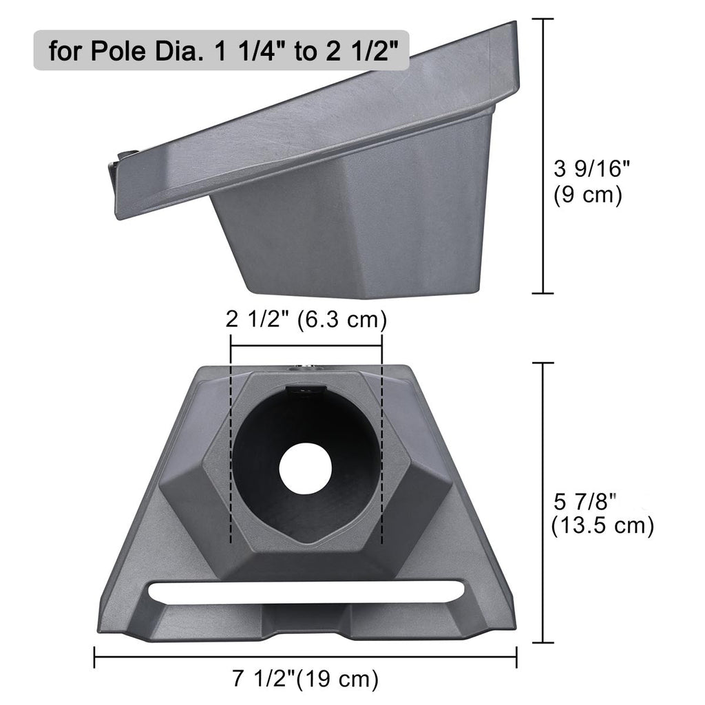 Yescom Starlink Pipe Adapter Gen 3 Standard V3 Dish Mount