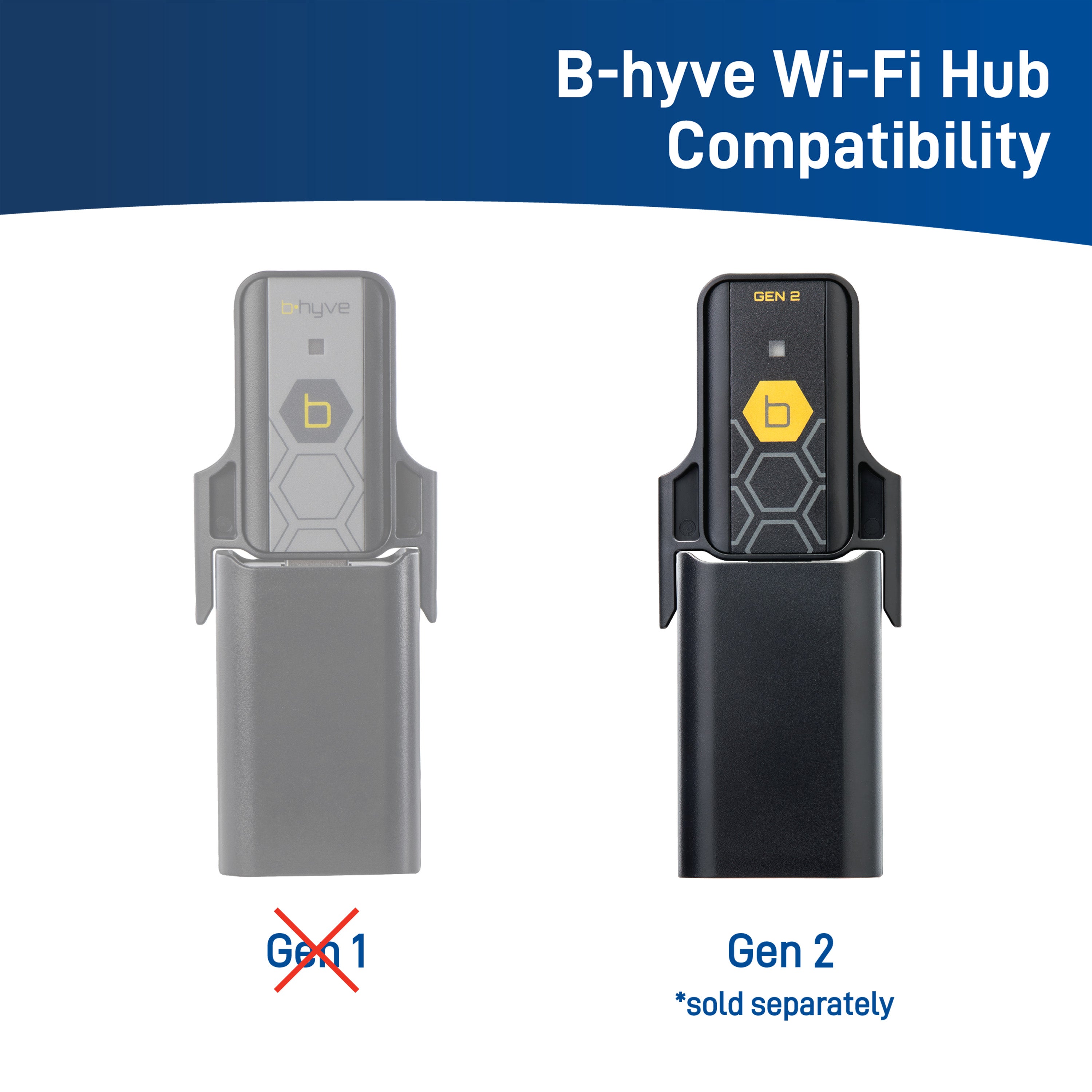Gen 2 B-hyve Smart Hose Watering Timer with Gen 2 Hub 21204