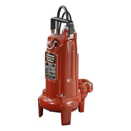 SewageEjectorPump,25ft,0.5hp,440to480VAC