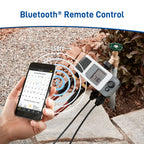 B-hyve XD Bluetooth 4-Outlet Hose Faucet Timer w/Hub 24639