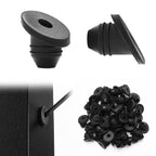 Yescom Rubber Cable Railing Grommets for Level & Stair Posts 1/8"-3/16" 60ct.