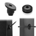 Yescom Rubber Cable Railing Grommets for Level & Stair Posts 1/8"-3/16" 60ct.