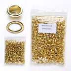 Yescom Copper Brass Grommet & Washer Eyelets(1/2", 3/8", 7/32" Options)