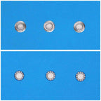 Yescom Semi-auto Grommet Tool Machine w/ 10000pc #2 Nickel Grommets